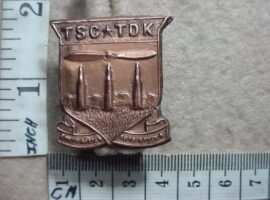 557 South African Technical Service Corps cap badge, WW2 (CO1065)