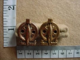 570 SA Technical Service Corps collar badges (Ref. CO1070 & 1072)