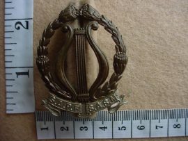 595 South African Army Band cap badge (CO1089)