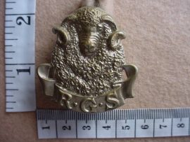 627 Regiment Gideon Scheepers cap badge (CO1159)