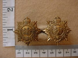 665 SA Service Corps collar badges (Ref. CO1197 & 1198)
