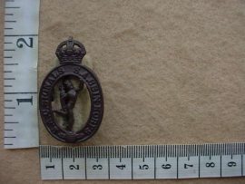 673 South African Corps of Signals collar badge, WW2 (CO1232)