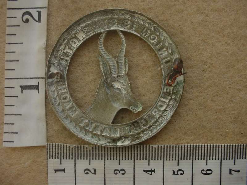 4782 South African Scottish cap badge, WW1 (CO1253) - Image 2