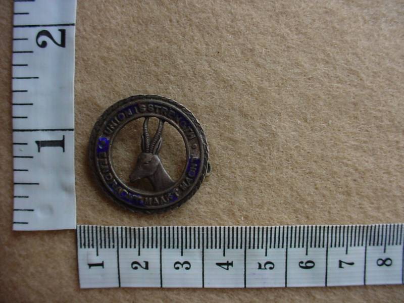 708 Union Defence Force General Service lapel or sweetheart badge (Ref. CO1262)