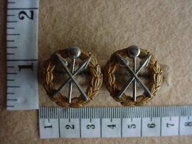 784 21 Battalion/SA Support Service Corps collar badges (CO1355 and CO1356)