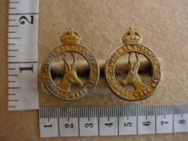 897 Union Defence Force General Service collar badges (CO1464-1465)