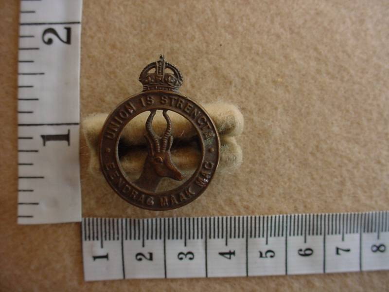 895 Union Defence Force General Service collar badge (Ref. CO1464)