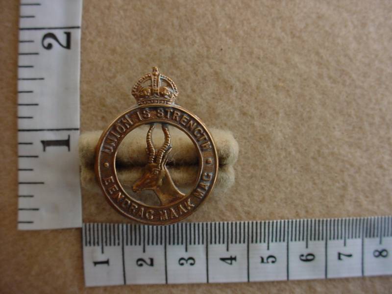 893 Union Defence Force General Service collar badge (Ref. CO1465)