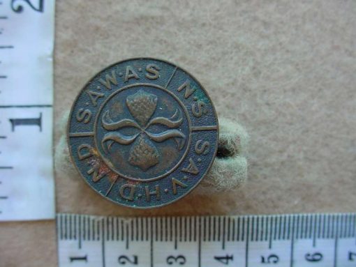 8467 South African Women's Auxiliary Service - National Service lapel badge (CO1636)