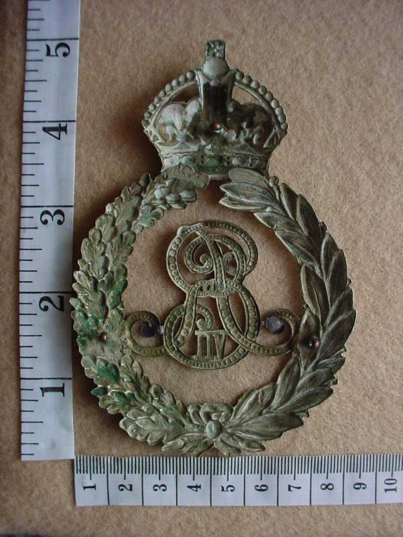 1067 Cape Rural Police helmet plate (CO1813) - Image 2