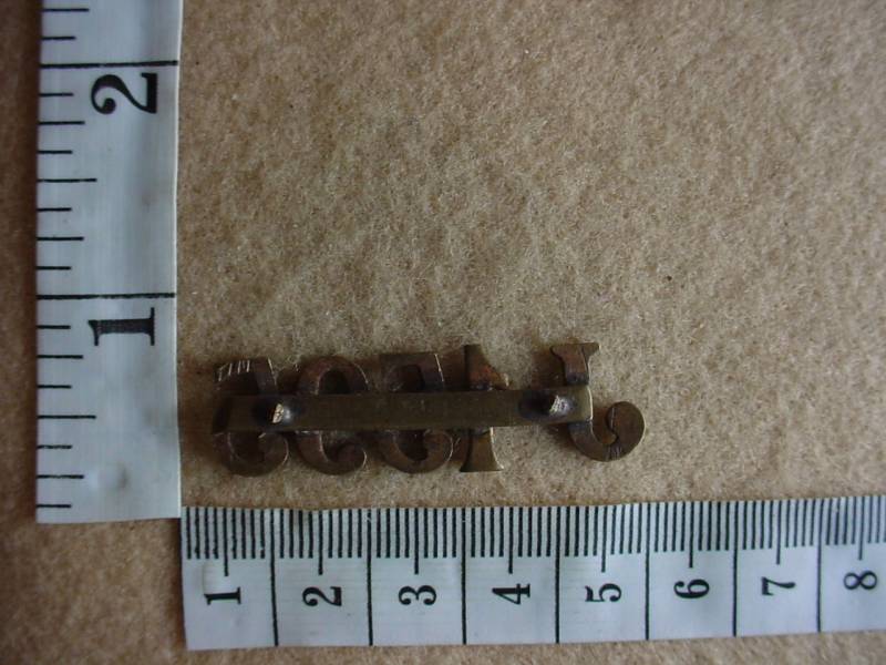1084 South African Police force number collar badge (CO1898) - Image 2