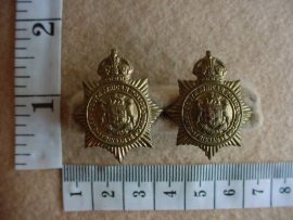 1108 SA Police collar badges (Ref. CO1909 & 1910)