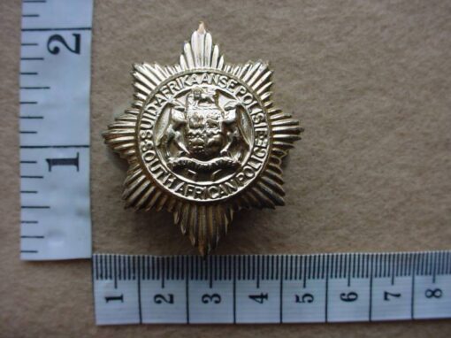 1131 South African Police cap badge, SAP (CO1925)