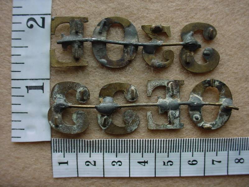 1144 SA Police force number collar badges (Ref. CO1928) - Image 2