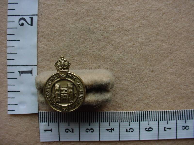 1153 SA Prisons Service mess dress collar badge (Ref. CO1956)