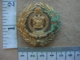 10894 SA Railway Police rank badge, Warrant Officer (Ref. CO1975)