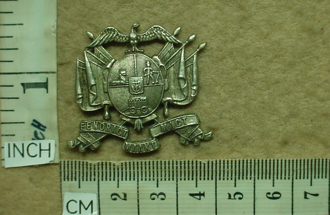 1190 Transvaal Republic State Artillery cap badge (CO2019)