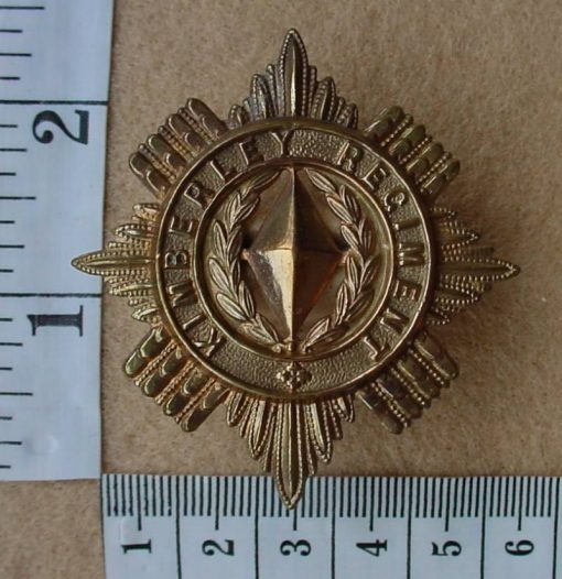 147 Kimberley Regiment cap badge (CO204)