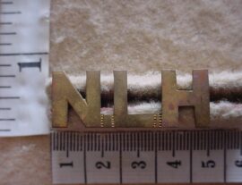 290 Natal Light Horse shoulder title, WW1 (CO2163)