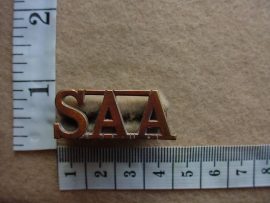 1205 SA Artillery shoulder title (Ref. CO2214)