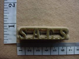 1208 SA Corps of Signals shoulder title (Ref. CO2217)