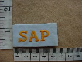 4673 SA Police shoulder title (Ref. CO2250)