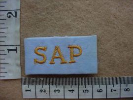 4674 SA Police shoulder title (Ref. CO2250)
