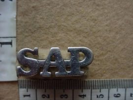 6968 SA Police shoulder title (Ref. CO2250)