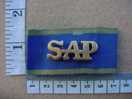 2318 SA Police shoulder title (Ref. CO2250)