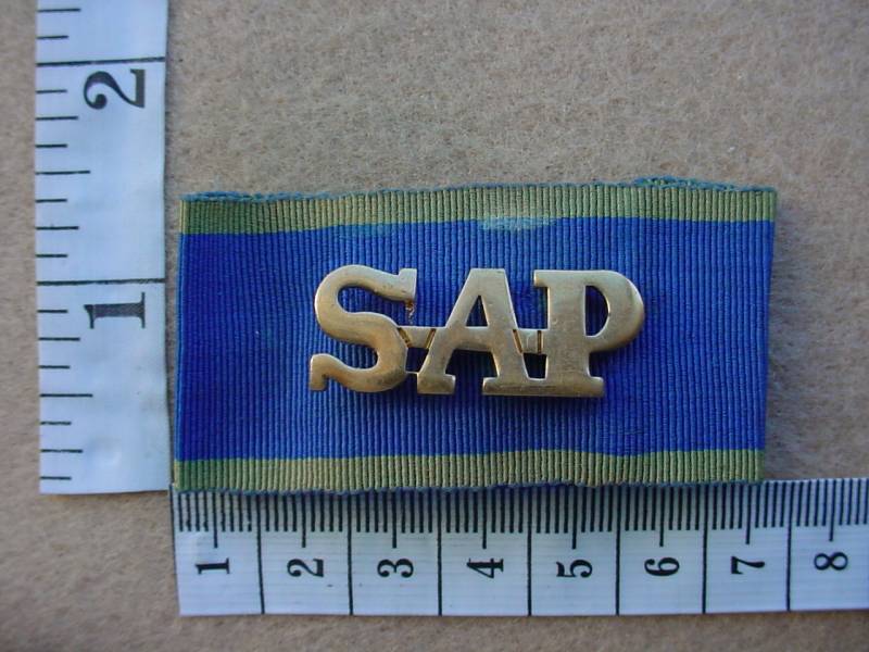 2318 SA Police shoulder title (Ref. CO2250)