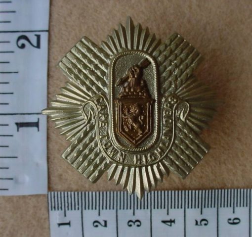 168 Cape Town Highlanders cap badge (CO229)