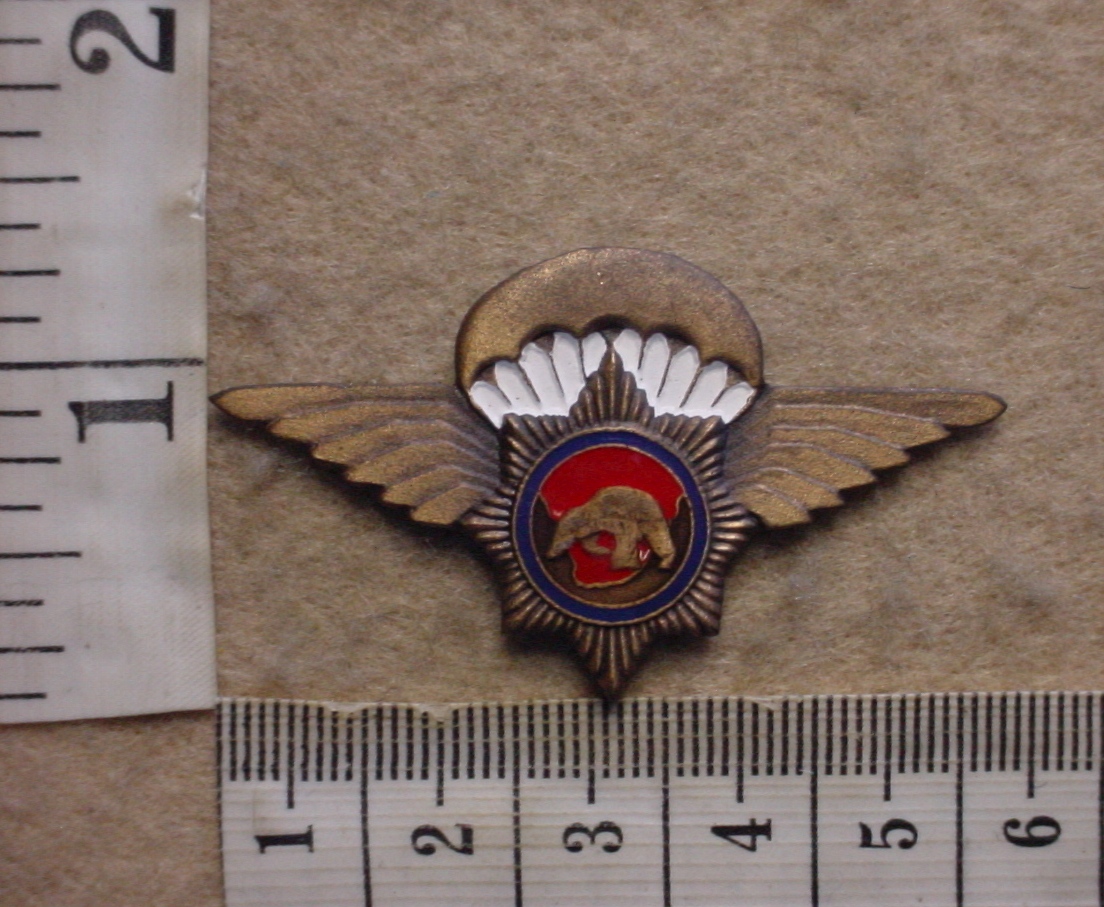 10296 South African Police Vlakplaas parachute wings (CO2391)