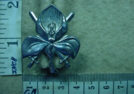 2177 Western Province Command Headquarters Unit cap badge (CO2417)