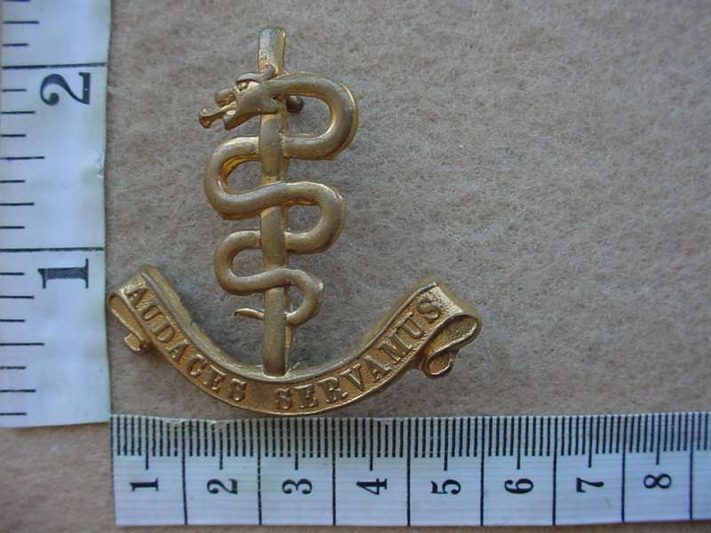 1274 SA Military Health Service/Medical Corps cap badge (Ref. CO2460)