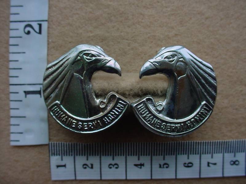 1291 South African Personnel Service Corps collar badges (CO2493-CO2494)