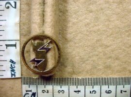 10901 South African Explosive Ordnance Disposal breast badge, Mess Dress, EOD (CO2518)