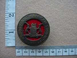 1310 SA Corps of Commissionaires cap badge (Ref. CO2548)