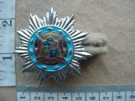 6252 SWA Police cap badge  2nd pattern (Ref. C02623)