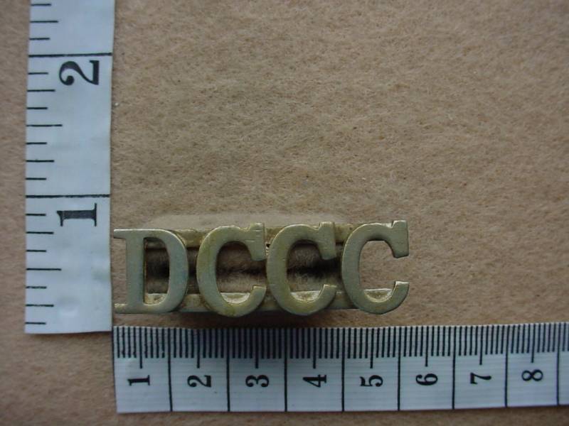 1397 Dale College Cadet Corps shoulder title (Ref. CO2814)