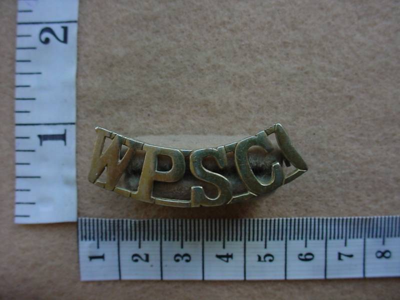 2321 Western Province Schools Cadet Corps shoulder title (Ref. CO2814 variation)