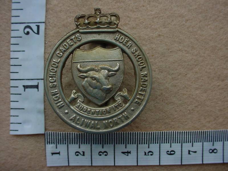 1402 Aliwal North High School Cadet Corps cap badge (Ref. CO2825)