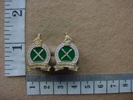 1477 Rhodesian Defence Unit collar badges (CO3075-CO3076)