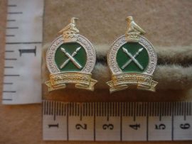 5015 Rhodesian Defence Unit collar badges, Officers (CO3076)