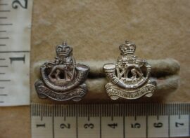 7214 Rhodesian Light Infantry collar badges, Officers mess dress (CO3173)