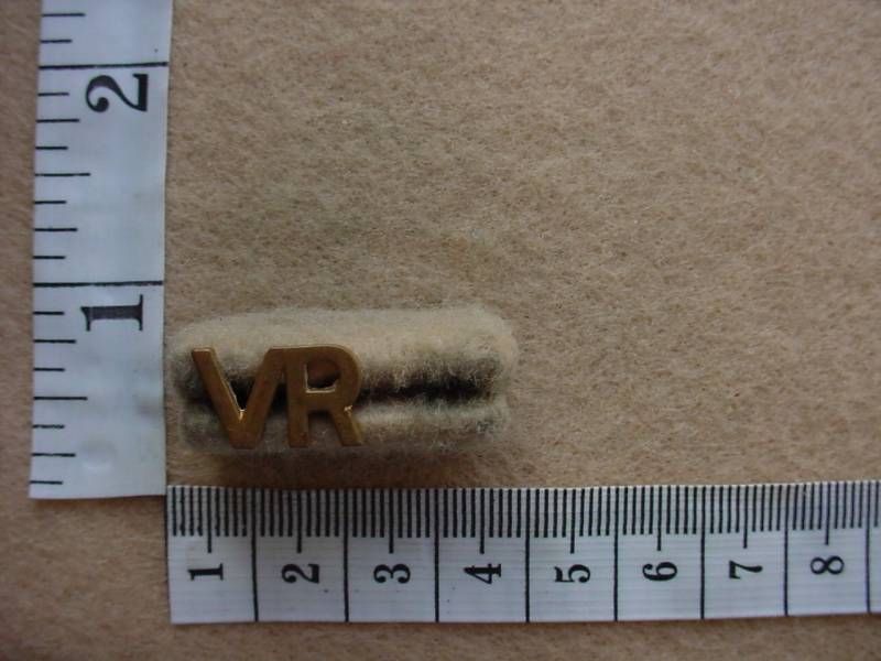 1567 Rhodesian Air Force Volunteer Reserve collar badge (CO3206)