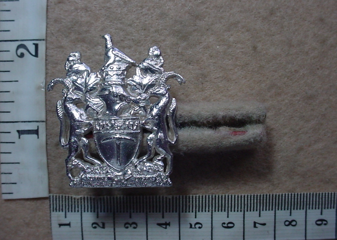 3749 Rhodesian Army Warrant Officers Class 1 rank badge (CO3245)