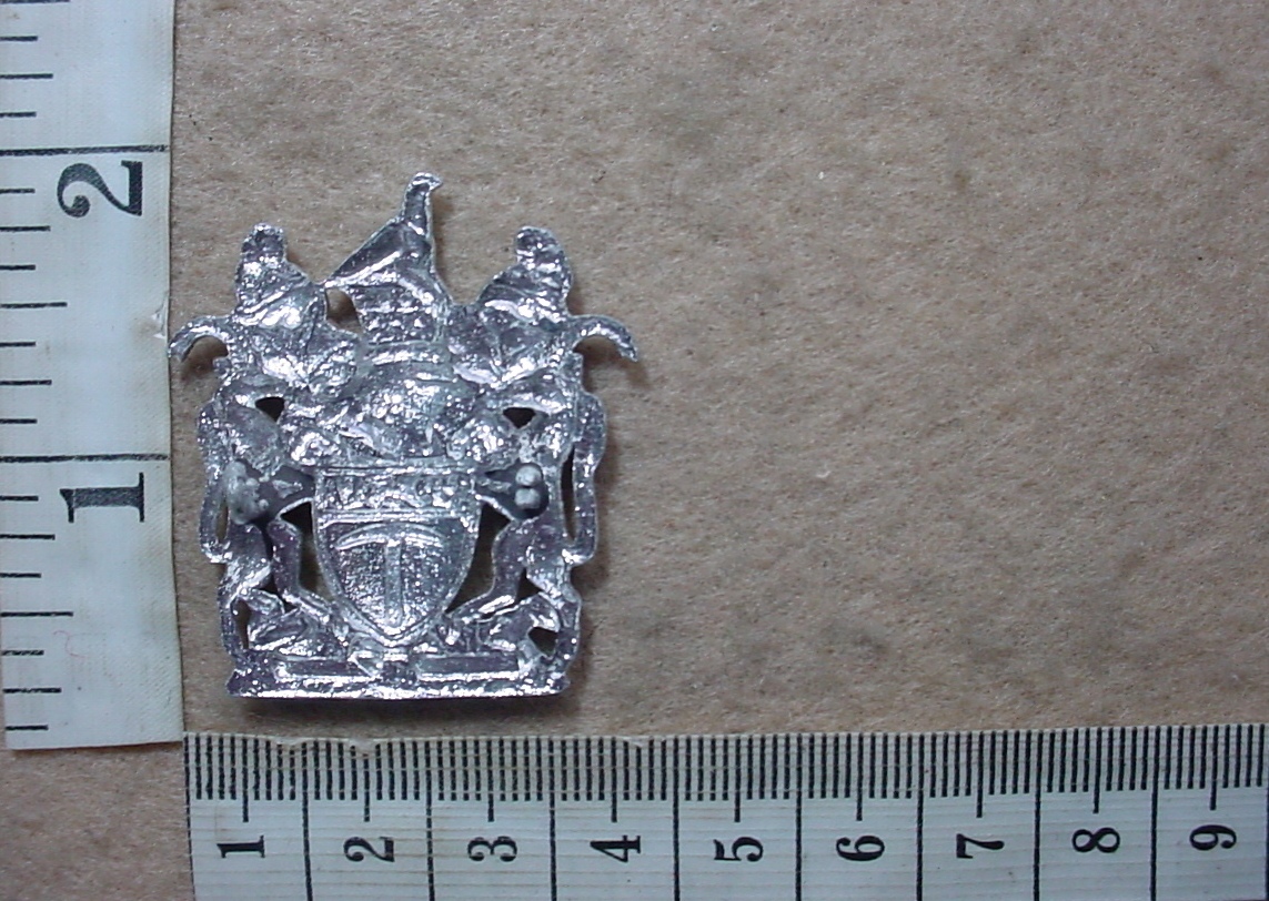3749 Rhodesian Army Warrant Officers Class 1 rank badge (CO3245) - Image 2