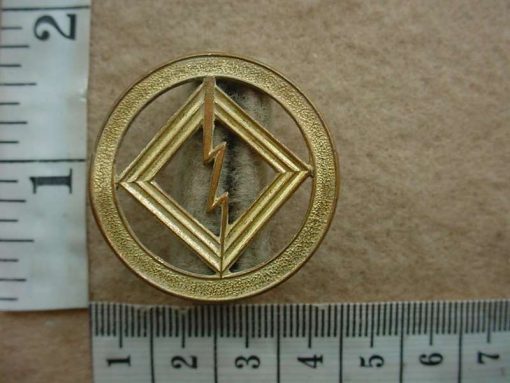 10018 Rhodesian British South African Police Radio Operator trade badge (CO3262)