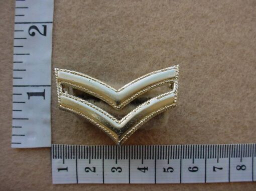 1566 Rhodesian British South Africa Police Corporal rank badge (CO3264)