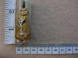 1659 Rhodesian Corps of Signals collar badge, Queen's Crown (CO3332)